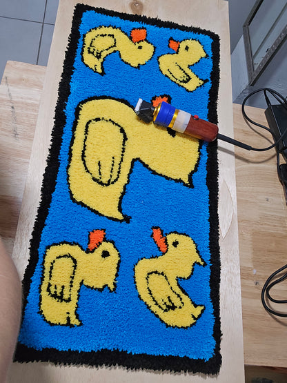 Personalized carpet duck