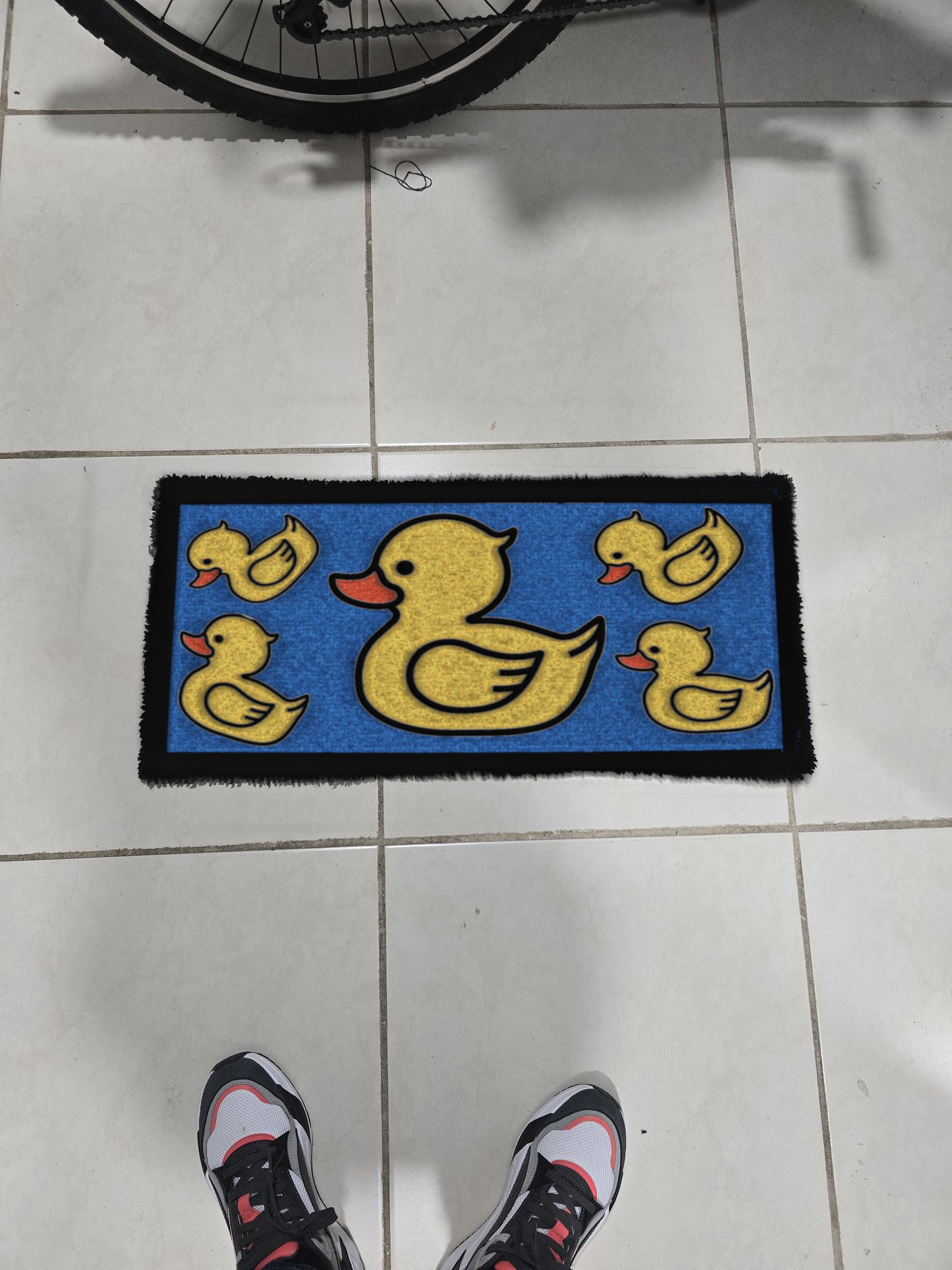 Personalized carpet duck