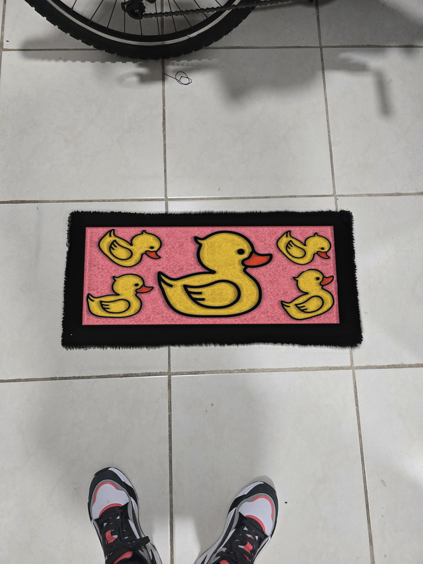 Personalized carpet duck